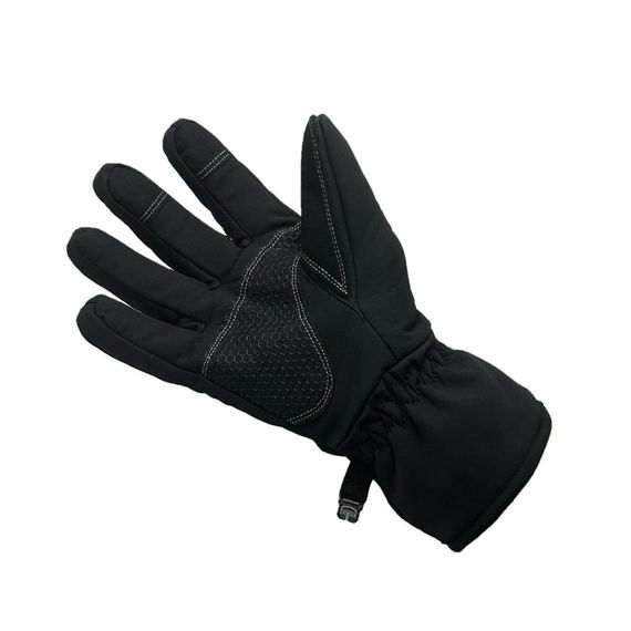 قفازات رياضية للدراجات النارية مقاس L من Softshell Cay254 باللون الأسود - صورة 1