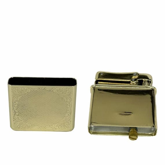 Retro Benzinli Çakmak Muhtar Çakmağı Altın - fotoğraf 5