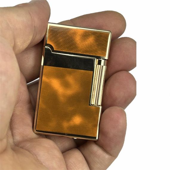 Vindiesel Dupont Tarz Gazlı Çakmak Turuncu - фото 4