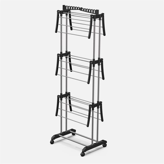 3 Katlı Çamaşır Kurutma Teli - photo 3