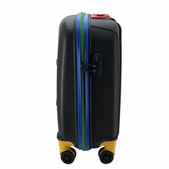 Cap Polo's Polipropilen Büyük Boy Valiz Siyah - photo 4