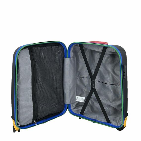 Cap Polo's Polipropilen Büyük Boy Valiz Siyah - photo 5