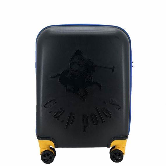 Cap Polo's Polipropilen Büyük Boy Valiz Siyah - photo 1