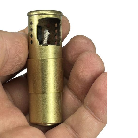 Vintage Benzinli Fişek Görünüm Muhtar Çakmağı - fotoğraf 2