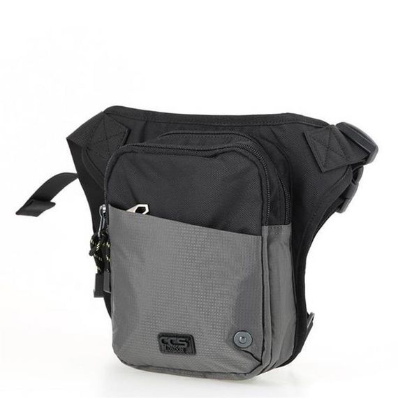Ççs 31186 Motorcycle Waist Leg Bag Gray - photo 2