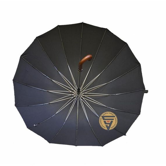 Marlux Vale Protocol Walking Stick Umbrella 105 Cm Black - photo 3