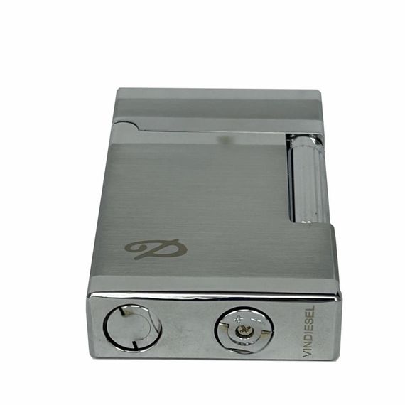 Vindiesel Dupont Tarz Gazlı Çakmak Gümüş - fotoğraf 3