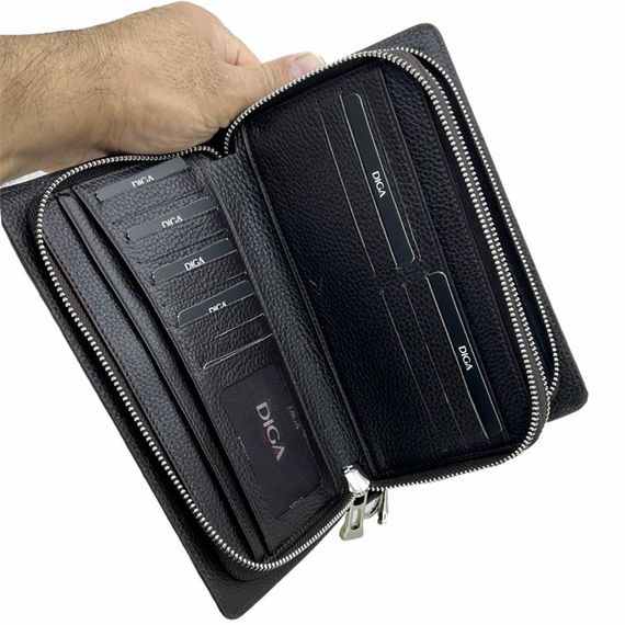 Diga Hakiki Deri 3012 Portföy El Çantası Kahve - photo 2