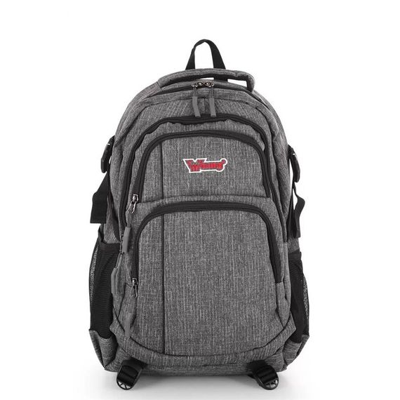 حقيبة ظهر مدرسية يونج 51546 باللون الرمادي الداكن - صورة 1