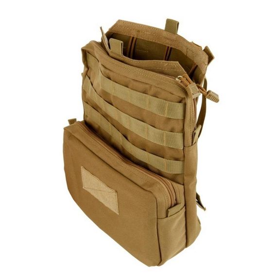Тактильная сумка для воды Taktikal TK1003 Molle, модулярная, камуфляж, для армии, 3L, 1000D нейлон, карманы для телефона и ключей, размеры 37x27x10 см - фото 5
