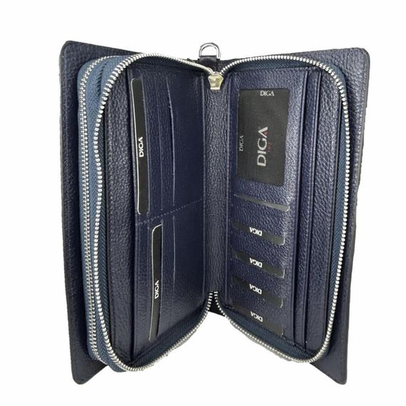 Diga Hakiki Deri 3012 Portföy El Çantası Lacivert - photo 2