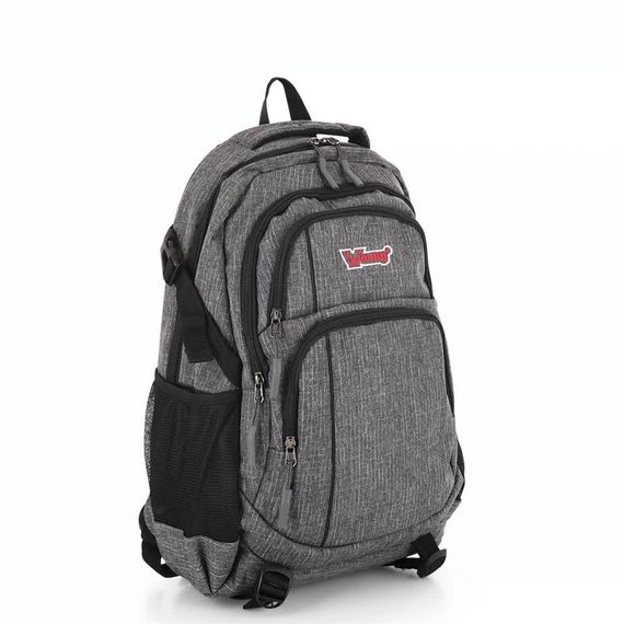 حقيبة ظهر مدرسية يونج 51546 باللون الرمادي الداكن - صورة 3