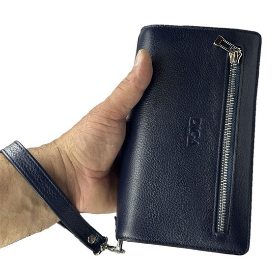 Diga Hakiki Deri 3012 Portföy El Çantası Lacivert - photo 1