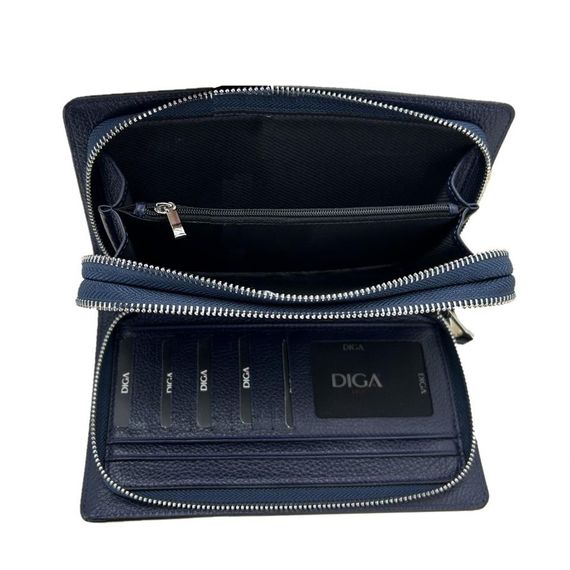Diga Hakiki Deri 3012 Portföy El Çantası Lacivert - photo 3