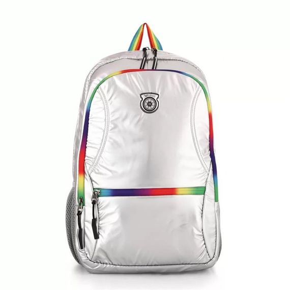 Young 51516 Okul Sırt Çantası Gümüş - fotoğraf 1