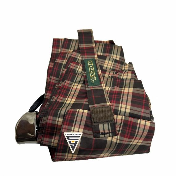 Жіночий мікро міні парасолька April A-236l A4, водонепроникний мікрофібра, компактна для сумки, червоного кольору - фото 4