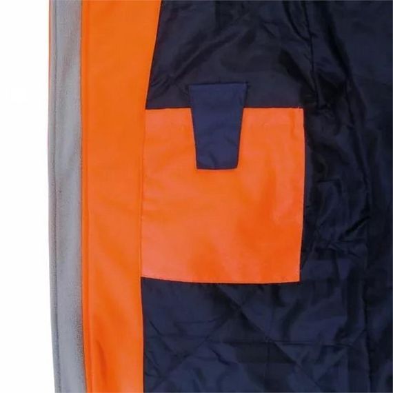 Softshell Reflektörlü İş Montu Su Geçirmez Ceket Turuncu - صورة 4
