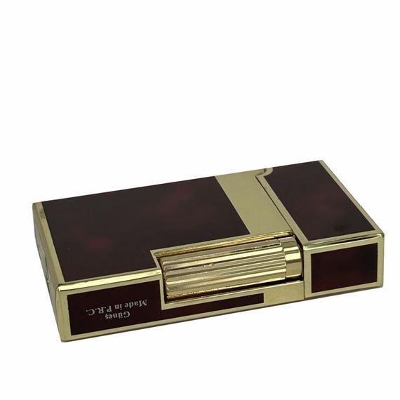 Vindiesel Dupont Tarz Gazlı Çakmak Bordo - fotoğraf 2