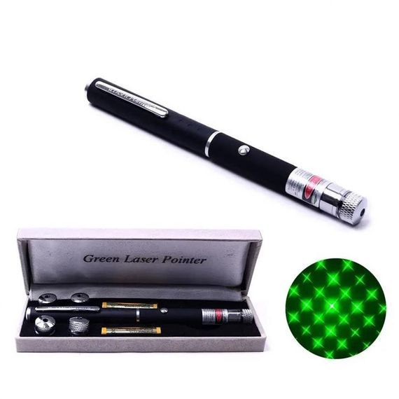 200 Mw 5 Başlıklı Yeşil İşaretleyici Lazer - fotoğraf 2