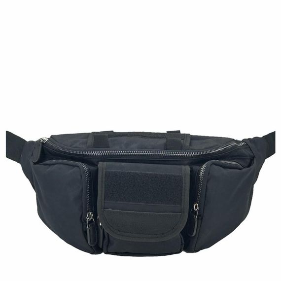 Taktikal Kampçı Outdoor Molle Bel Çantası Siyah - photo 1