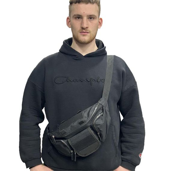 Taktikal Kampçı Outdoor Molle Bel Çantası Siyah - photo 2