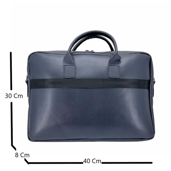 Ççs London 71450 Vegan Deri Laptop Evrak Çantası 15 İnç Lacivert - photo 4
