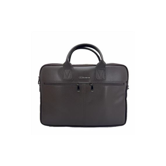 Ççs London 71452 Vegan Deri Laptop Evrak Çantası 15 İnç Kahve - photo 1