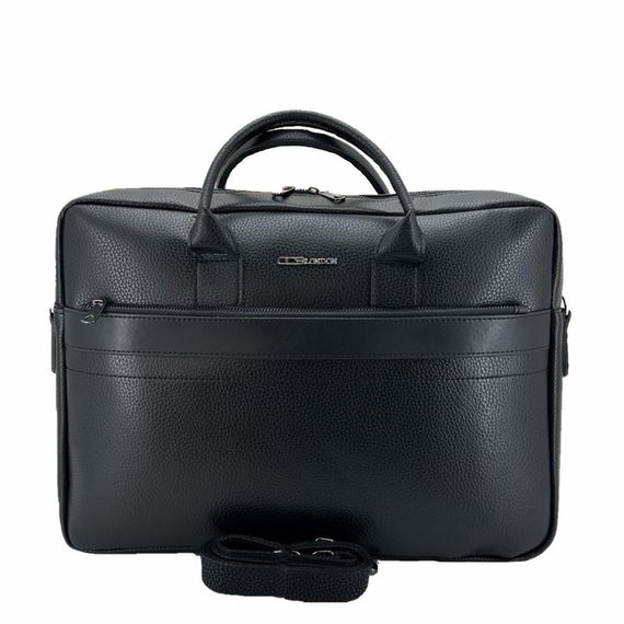 Ççs London 71450 Vegan Deri Laptop Evrak Çantası 15 İnç Siyah - photo 3