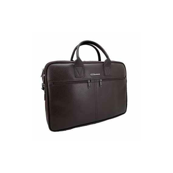 Ççs London 71452 Vegan Deri Laptop Evrak Çantası 15 İnç Kahve - photo 4