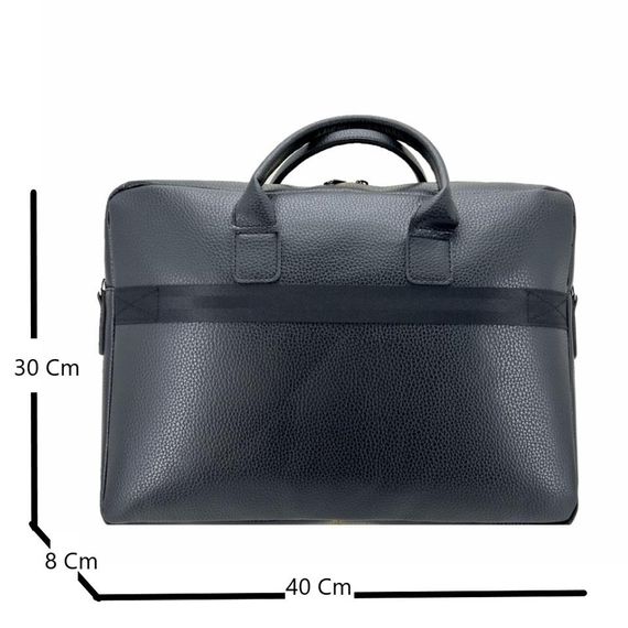 Ççs London 71450 Vegan Deri Laptop Evrak Çantası 15 İnç Siyah - photo 2