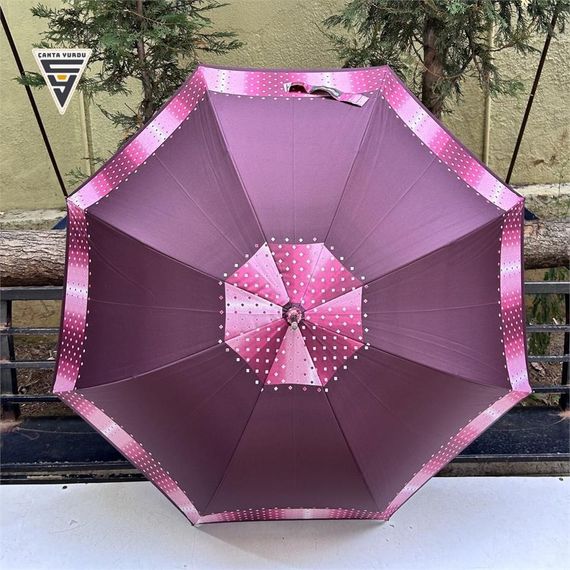 Snotline 23L Baston L3 Kadın Şemsiye Desenli Bordo - photo 5