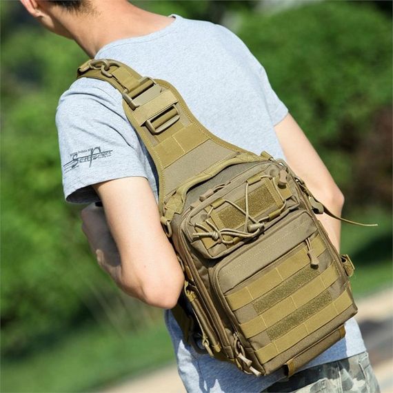 Taktikal TK1001 Bodybag Çapraz Askılı Çanta Camo - photo 3