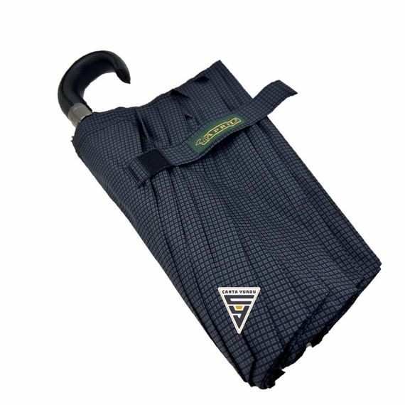 April A-228G Elite G5 Otomatik 10 Telli Şemsiye Kare Siyah - fotoğraf 2