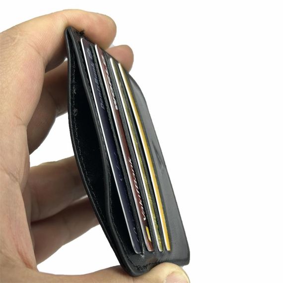 Hakiki Deri 8 Gözlü Kartlık Siyah - фото 3