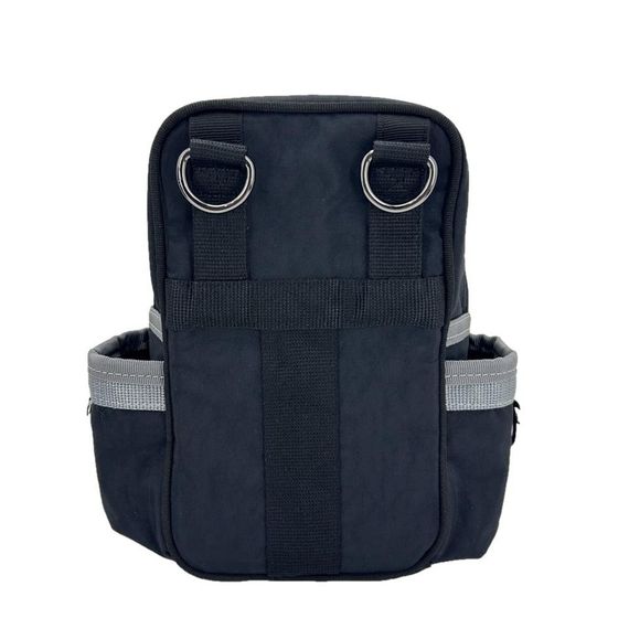 Omuz Askılı Kasalı Krinkıl El ve Omuz Çantası Siyah - photo 3