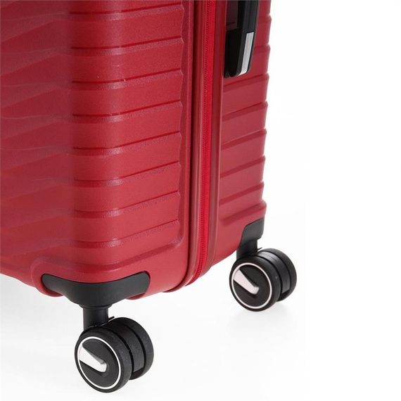 Ççs 5235 Polipropilen Büyük Boy Valiz Bordo - photo 4