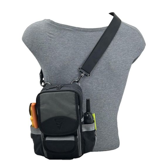 Teknisyen Makinist Elektrikçi Yardımcı Alet Takım Çantası Siyah - fotoğraf 4