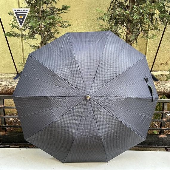 April A-228G Elite G5 Otomatik 10 Telli Şemsiye Kare Siyah - fotoğraf 4