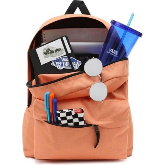 حقيبة ظهر فانس ريلم بلون شمس مشوية، تصميم عصري مع سعة واسعة، مصنوعة من بوليستر 100%، مناسبة للرجال بألوان مميزة - صورة 2