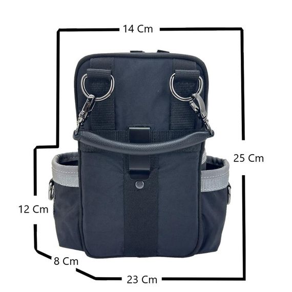 Teknisyen Makinist Elektrikçi Yardımcı Alet Takım Çantası Siyah - fotoğraf 3