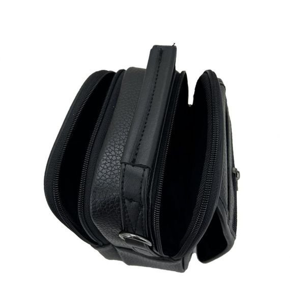 Ççs London 31500 Vegan Deri Omuz Askılı El Çantası Siyah - photo 5