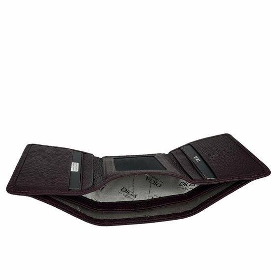 Diga 829 Hakiki Deri Üç Kat Cüzdan Bordo - photo 2