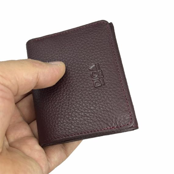 Diga 829 Hakiki Deri Üç Kat Cüzdan Bordo - photo 3