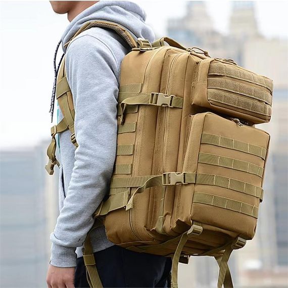 Taktikal TK1100 Taktic 45 LT Sırt Çantası Wolf Brown Kahve - fotoğraf 5