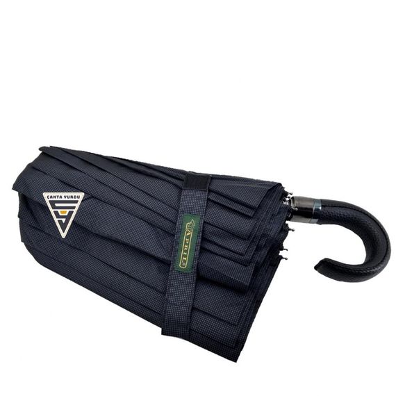 April A-228G Elite G4 Otomatik 10 Telli Şemsiye Noktalı Siyah - fotoğraf 2