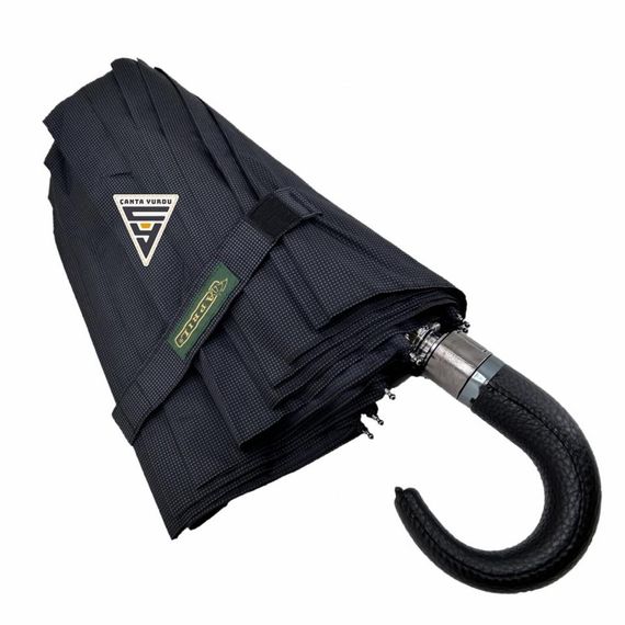 April A-228G Elite G4 Otomatik 10 Telli Şemsiye Noktalı Siyah - fotoğraf 1