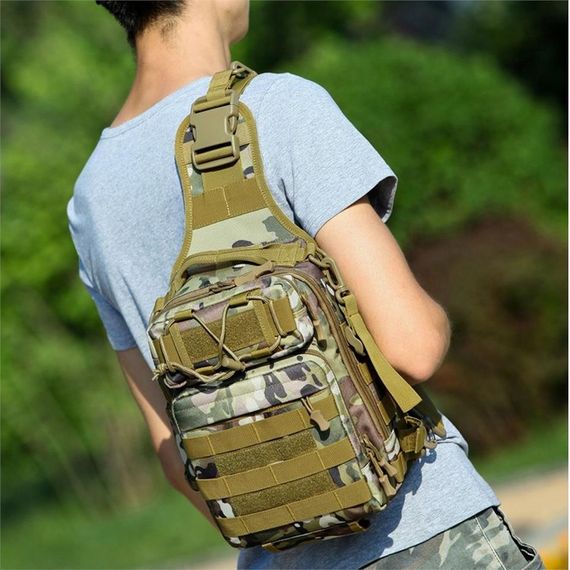 Taktikal TK1001 Bodybag Çapraz Askılı Çanta Kamuflaj - photo 2