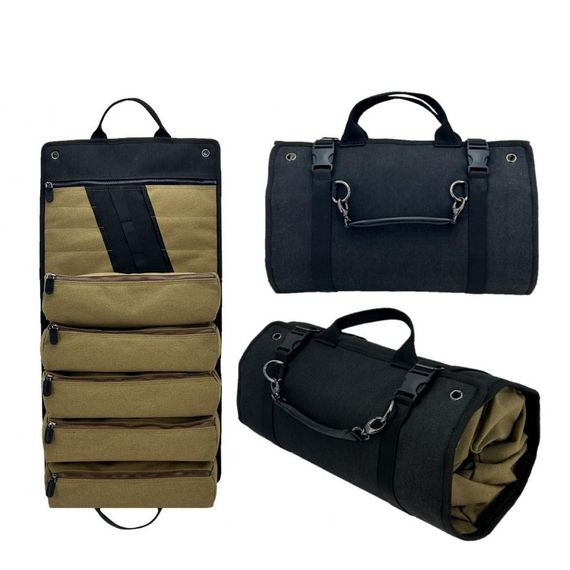 Teknisyen Makinist Elektrikçi Ağır Hizmet Organizer Rulo Takım Çantası - fotoğraf 1