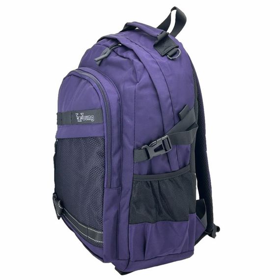 Young 51539 Okul Sırt Çantası Mor - fotoğraf 3