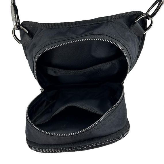 Reflektörlü Ca155 Motosiklet Kurye Pos Bel Bacak Çanta Siyah - fotoğraf 3